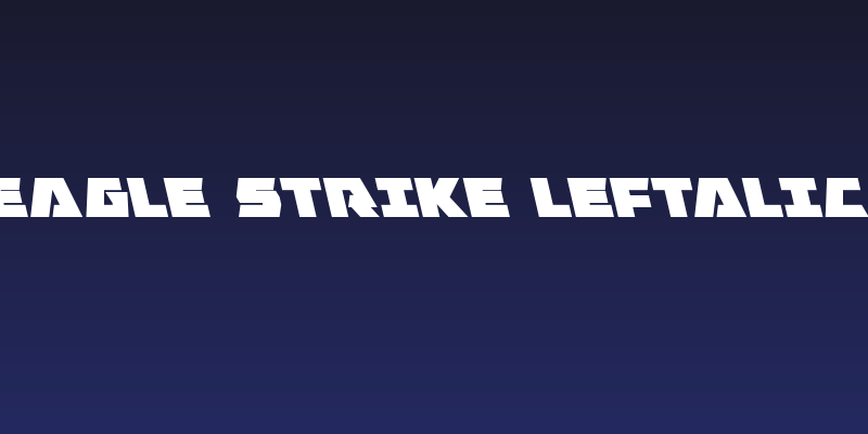Eagle Strike Leftalic Social Header