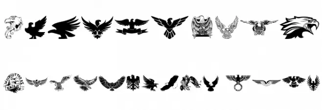 Eagle Font OTHER CHARS