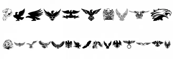 Eagle Font OTHER CHARS