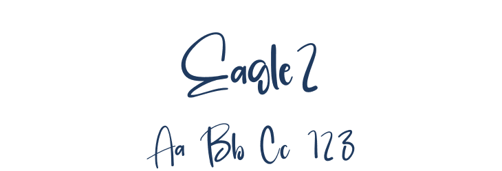 Eagle2 Font Preview