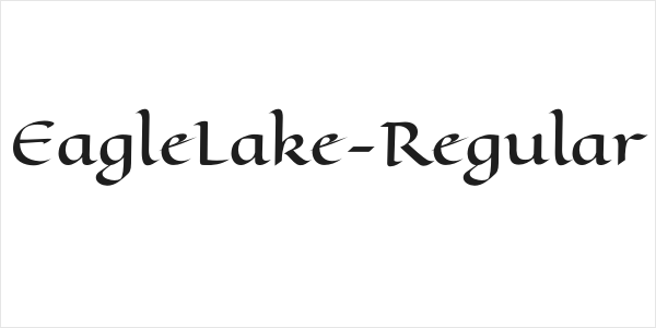 EagleLake-Regular Logo