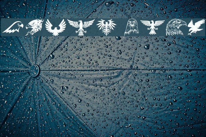 Eagle Font examples