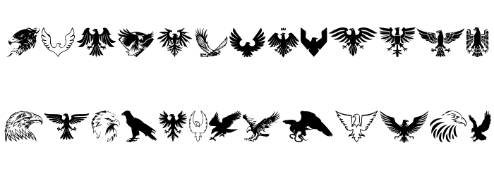 Eagle Font LOWERCASE