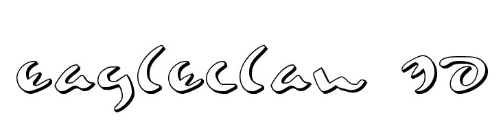 Eagleclaw 3D  font caratteri gratis