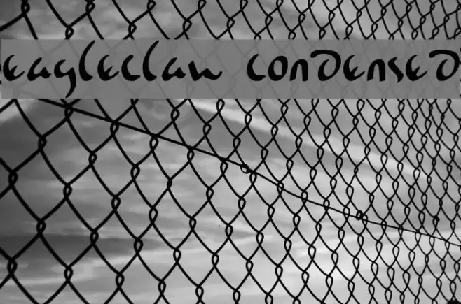 Eagleclaw Condensed Font examples