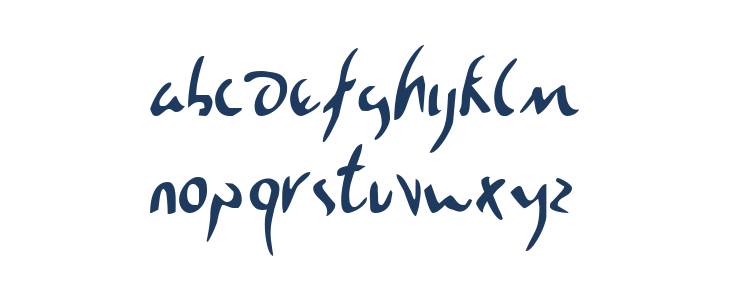 Eagleclaw Condensed Lowercase