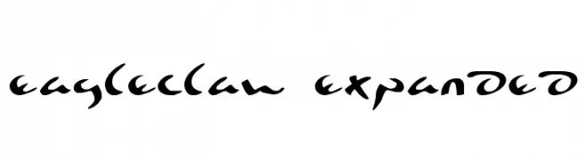 Eagleclaw Expanded  font caratteri gratis