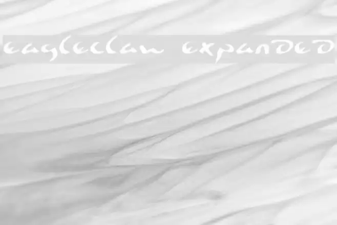 Eagleclaw Expanded Font examples