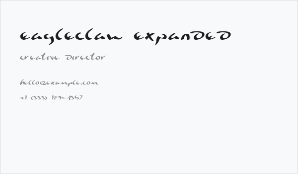 Eagleclaw Expanded Business Card