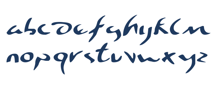 Eagleclaw Expanded Lowercase