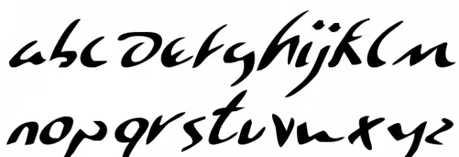 Eagleclaw Italic Fonte MAIÚSCULAS