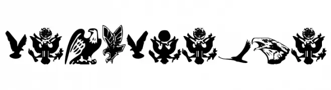Eaglemania  font caratteri gratis