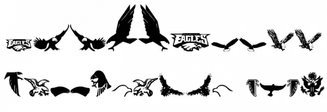 Eaglemania Font OTHER CHARS