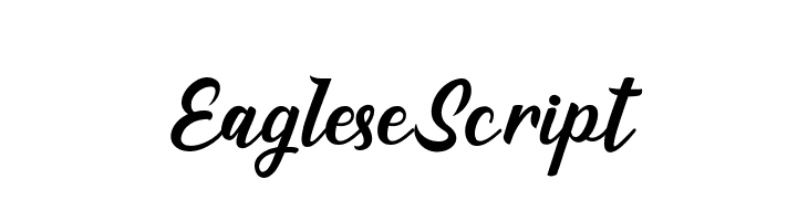 EagleseScript  免费字体下载