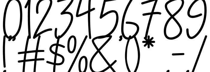 Eaglind Font OTHER CHARS
