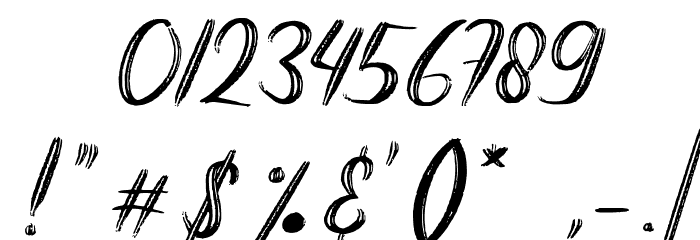 Ealifise Font OTHER CHARS