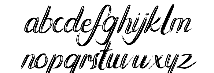 Ealifise Font LOWERCASE