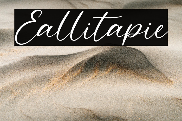 Eallitapie Example 1