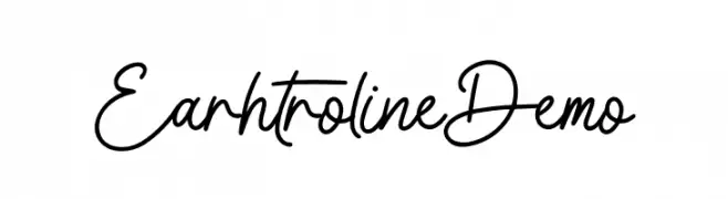 Earhtroline Demo  Fuentes Gratis Descargar