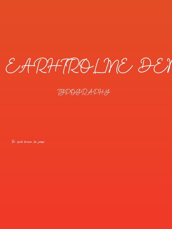 Earhtroline Demo Poster