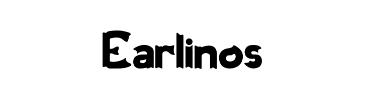 Earlinos  Frei Schriftart Herunterladen