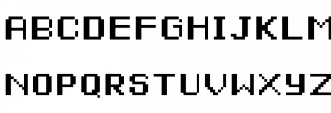 Earls Revenge Font UPPERCASE