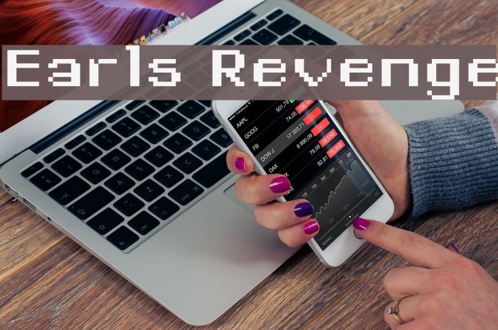 Earls Revenge Font examples