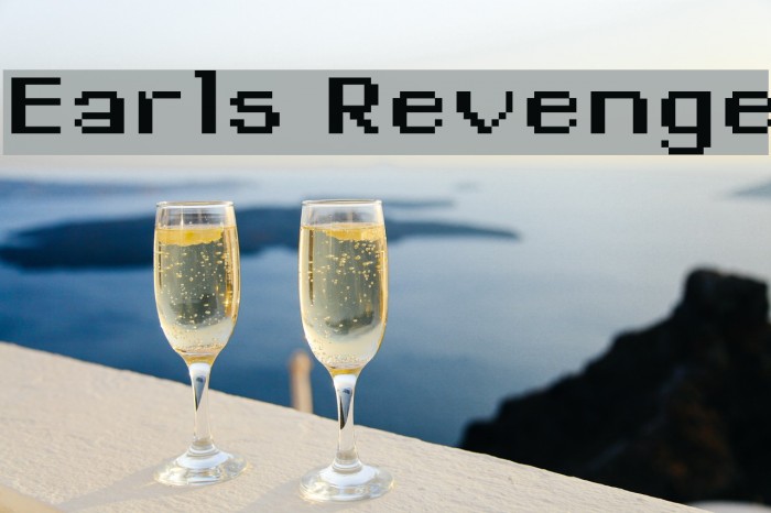 Earls Revenge Font examples