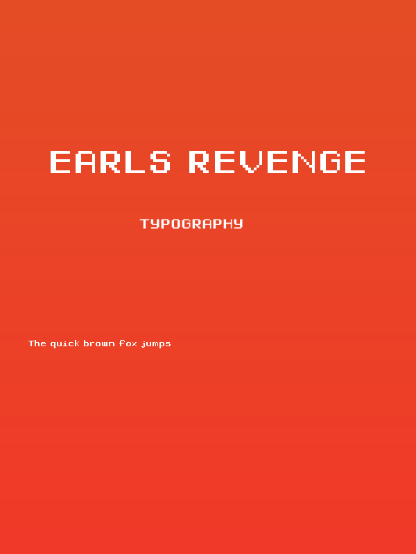 Earls Revenge Poster