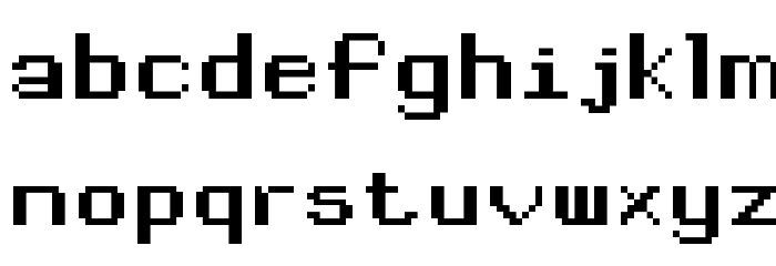Earls Revenge Font LOWERCASE