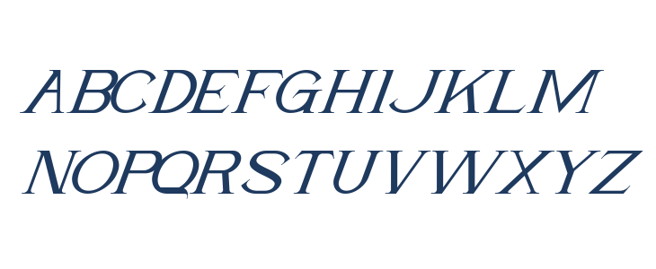 Early Goal Demo Italic Lowercase