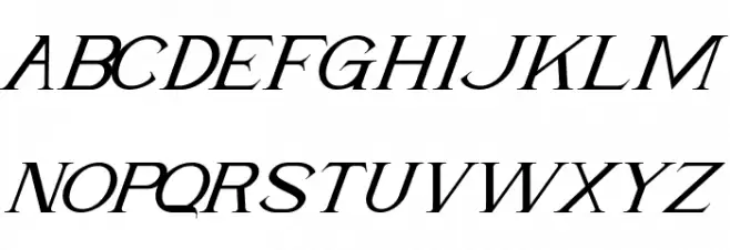 Early Goal Demo Italic Polices MINUSCULES
