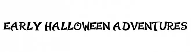 Early Halloween Adventures  免费字体下载