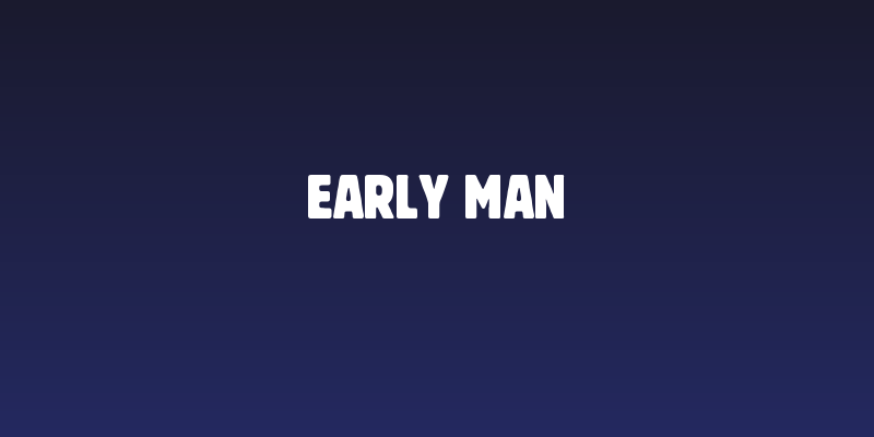 Early Man Social Header