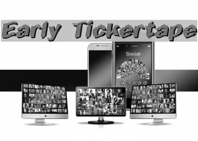 Early Tickertape Font examples