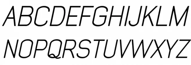Early Times Light Demo Italic Fuentes MAYÚSCULAS