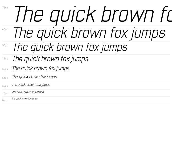 Early Times Light Demo Italic Waterfall