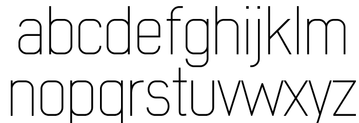 Early Times Thin Demo Font LOWERCASE