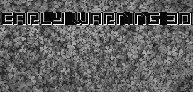 Early Warning 3D Example 2