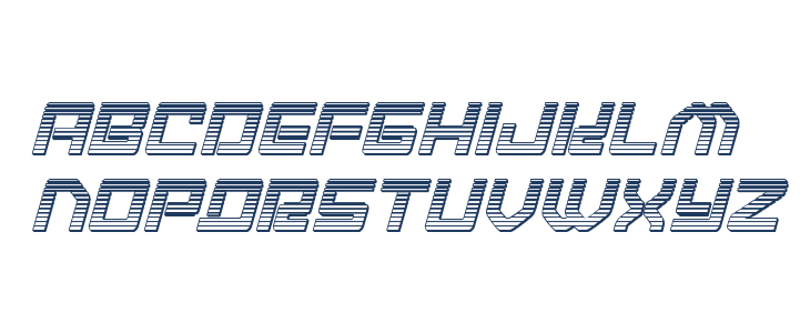 Early Warning Chrome Italic Lowercase