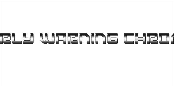 Early Warning Chrome Logo