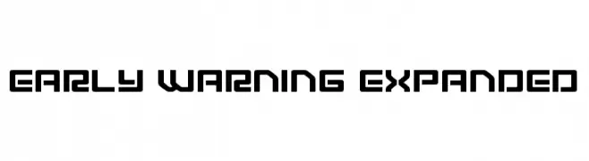 Early Warning Expanded  Fuentes Gratis Descargar