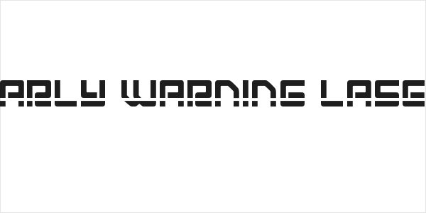 Early Warning Laser Logo