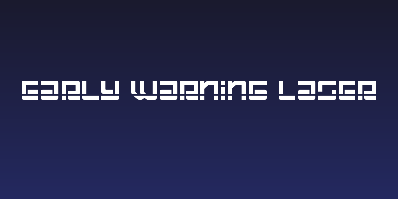 Early Warning Laser Social Header