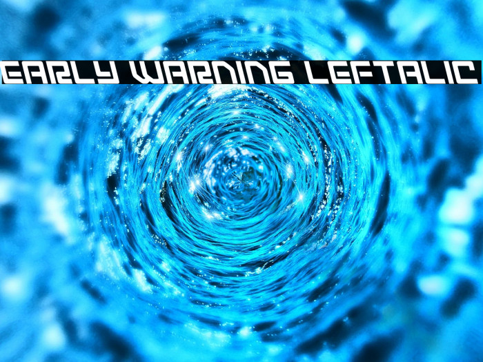 Early Warning Leftalic Example 3