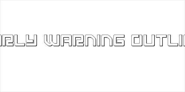 Early Warning Outline Logo
