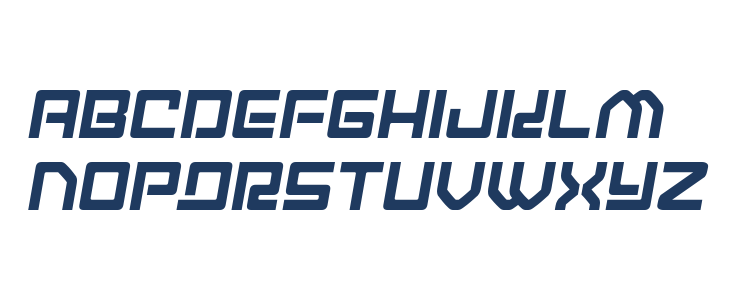 Early Warning Semi-Italic Lowercase