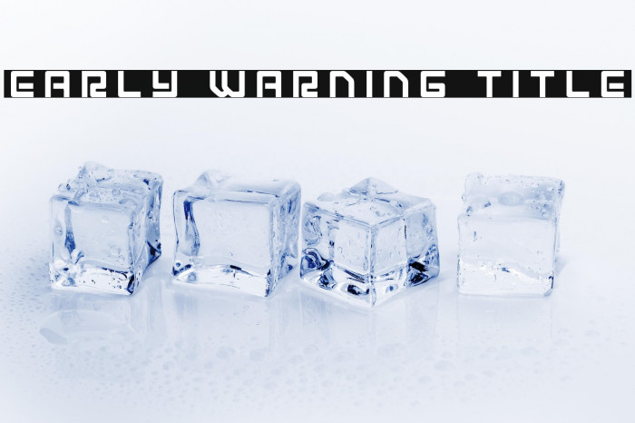 Early Warning Title Example 3