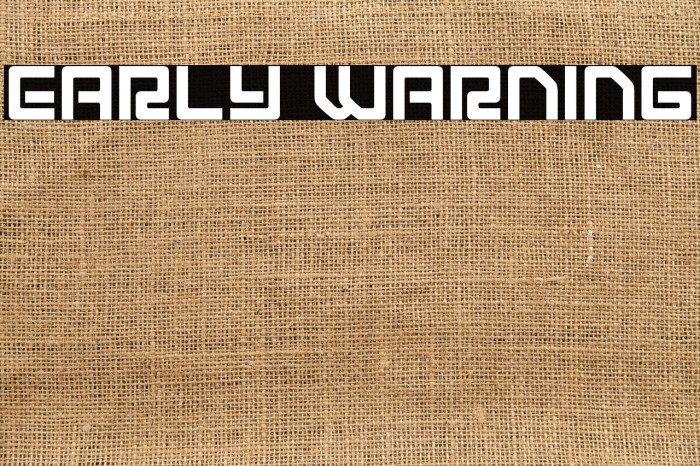 Early Warning Example 1