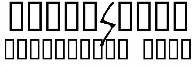 Early Western Greek Font OTHER CHARS